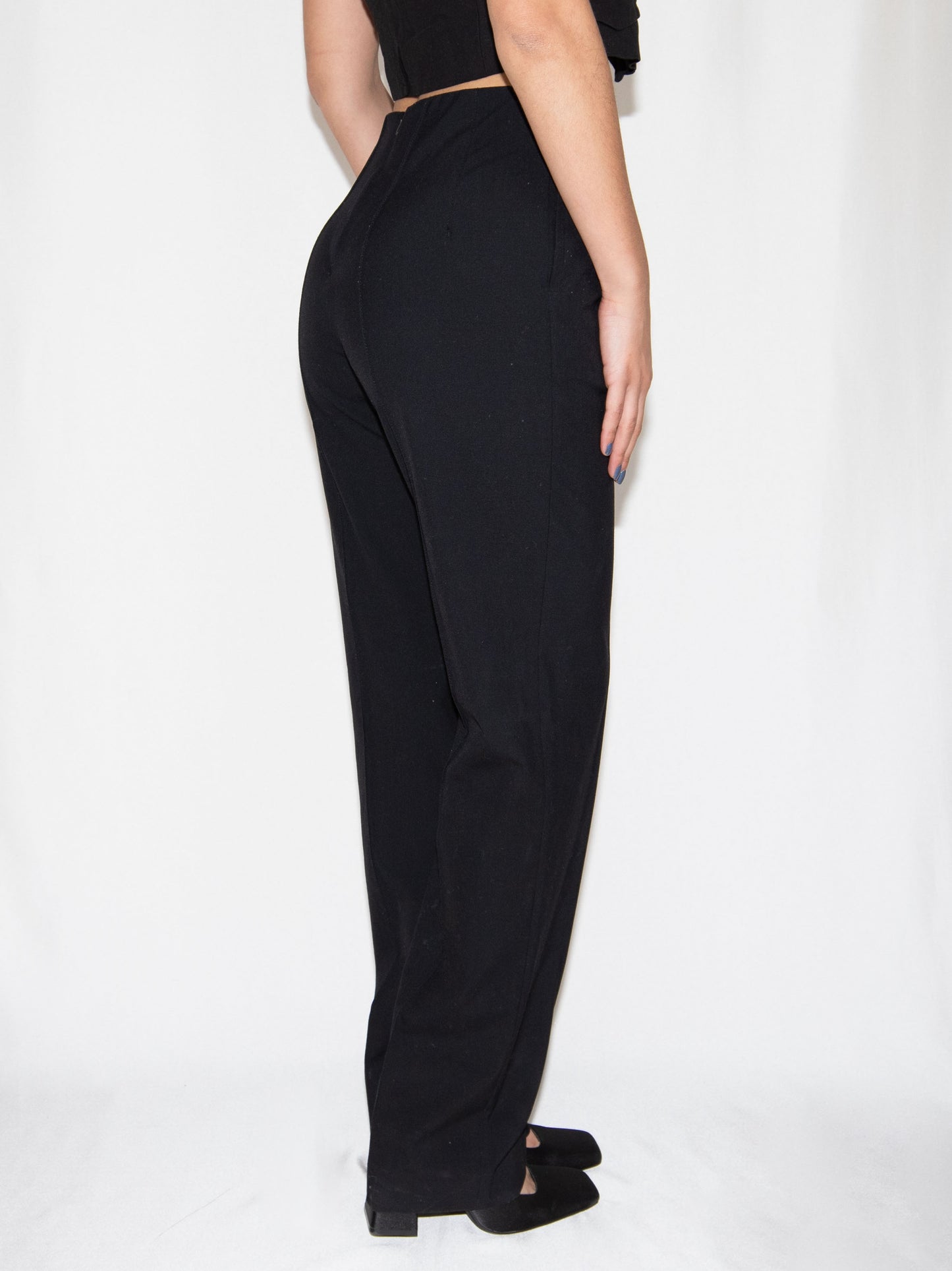 Black Zara Tailored Trousers-S Excellent / - / S