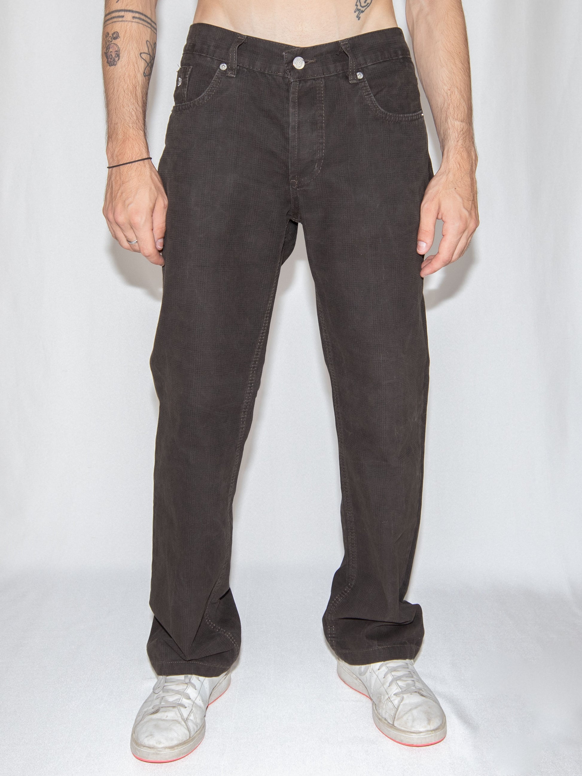 Dark Brown Lacoste Tailored Trousers-34 Excellent / Lacoste / 34