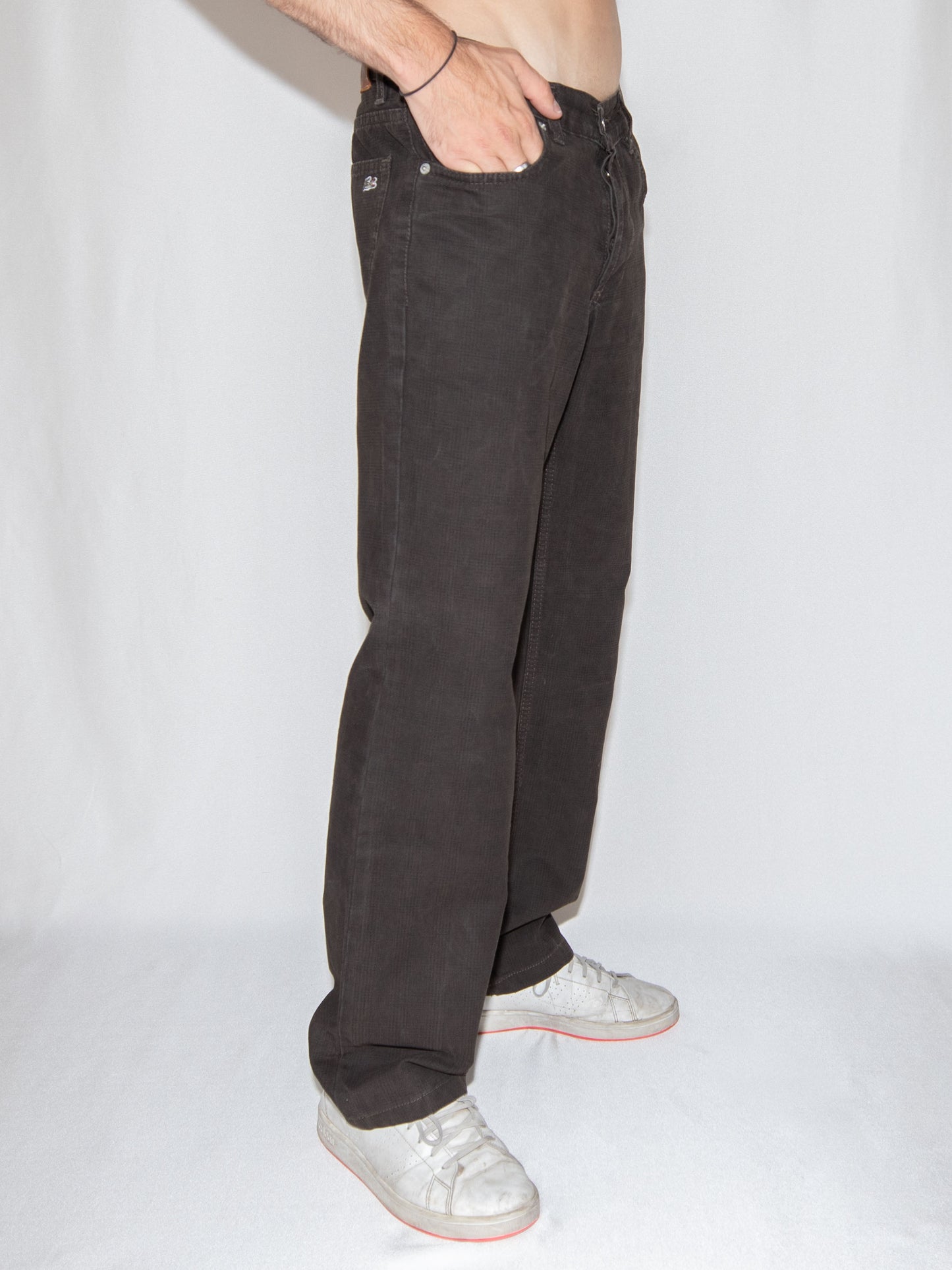 Dark Brown Lacoste Tailored Trousers-34 Excellent / Lacoste / 34