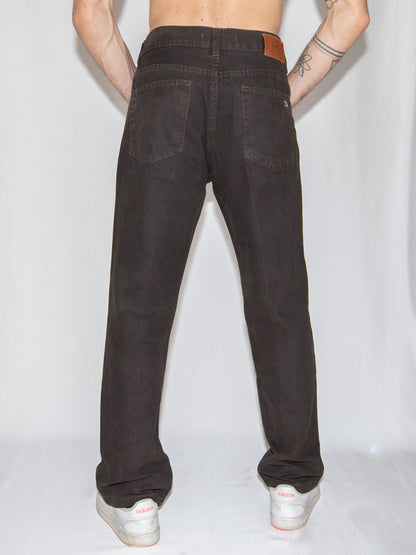 Dark Brown Lacoste Tailored Trousers-34 Excellent / Lacoste / 34