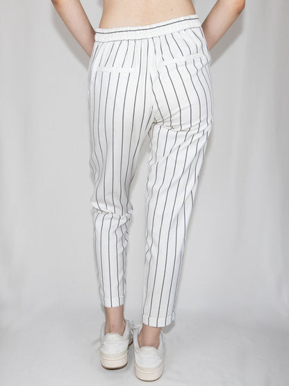 White Striped Bershka Tailored Trousers-Xs Brand New / Bershka / XS