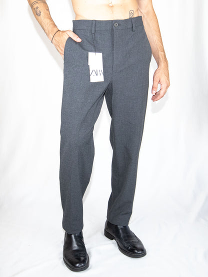 Gray Zara Tailored Trousers-38 Brand New With A Tag / Zara / 38