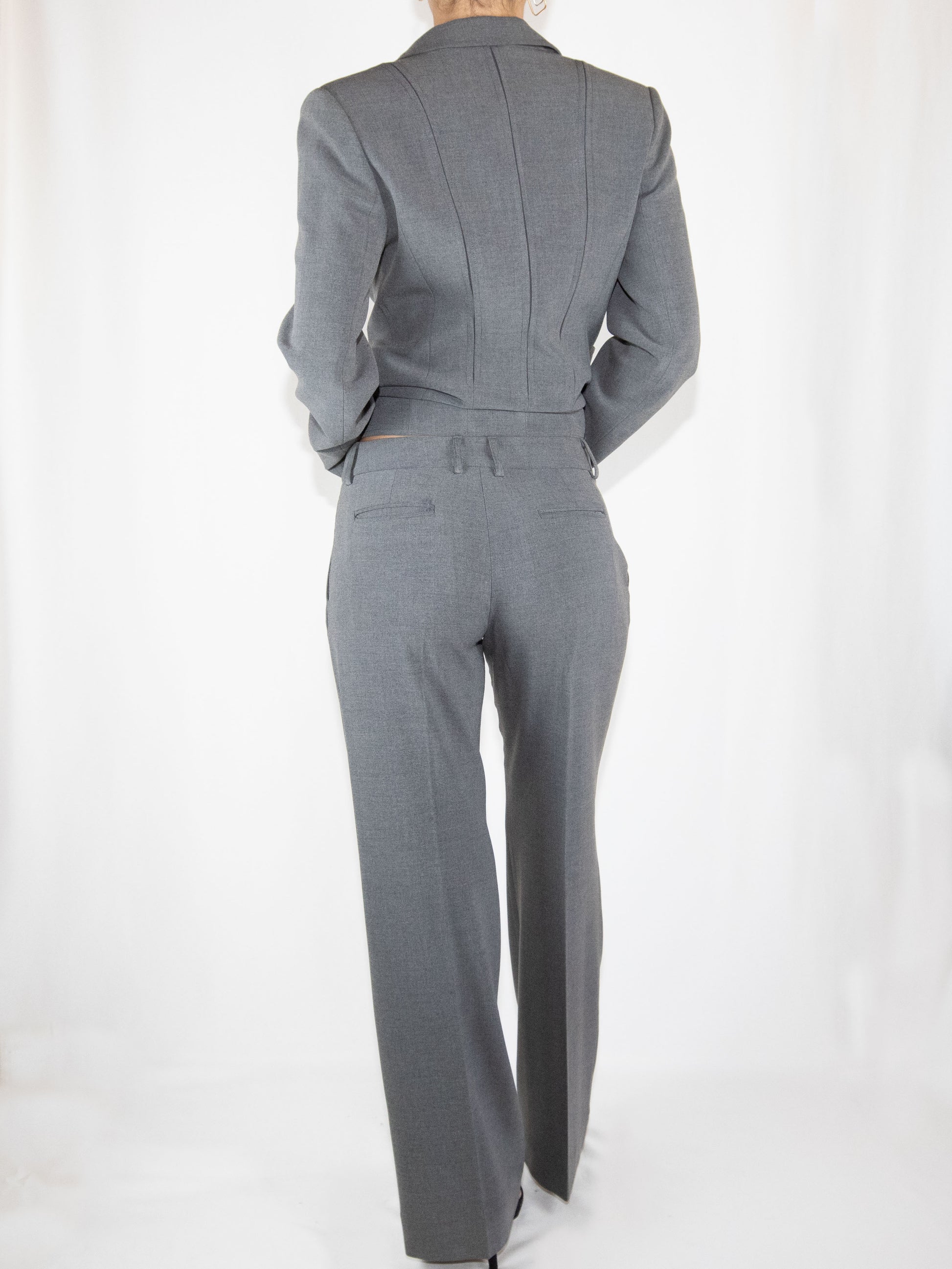 Gray  Tailored Trousers-38-40 Brand New / - / 38-40