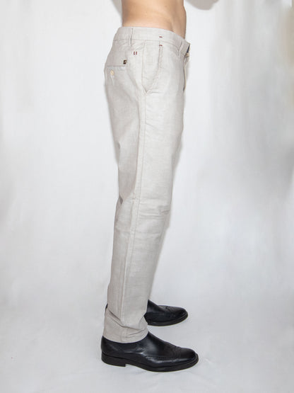 Beige Actual Tailored Trousers-33 Brand New / Actual / 33