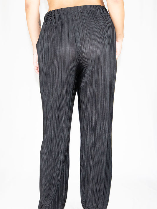 Black Tally Weijl Wide Leg Trousers-42 Excellent / Tally Weijl / 42