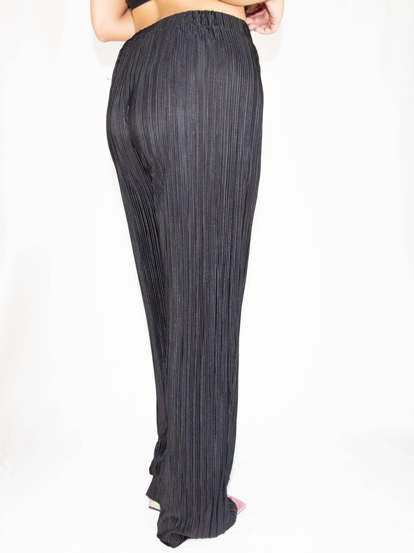 Black Tally Weijl Wide Leg Trousers-42 Excellent / Tally Weijl / 42