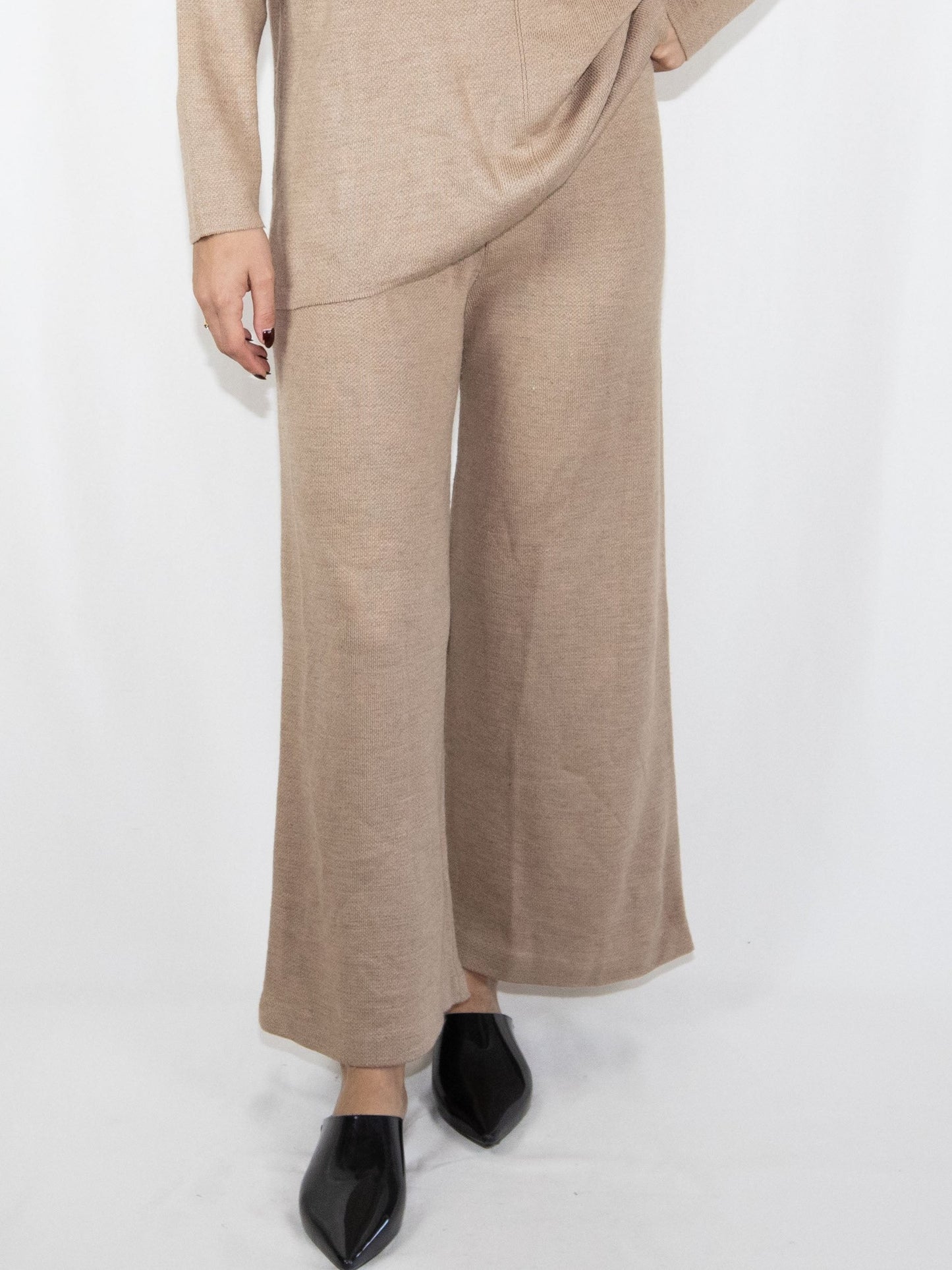 Beige Ars Wide Leg Trousers-M Excellent / Ars / M