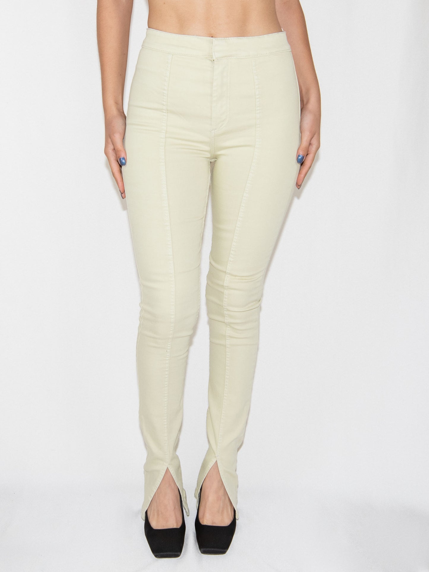 Light Green Zara Flare Jeans-36 Brand New With A Tag / Zara / 36