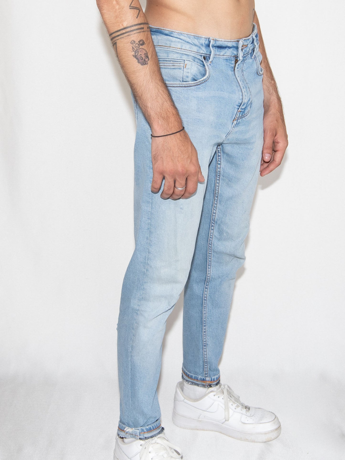 Light Blue Pull&Bear Slim Fit Jeans-40 Good Condition / Pull&Bear / 40