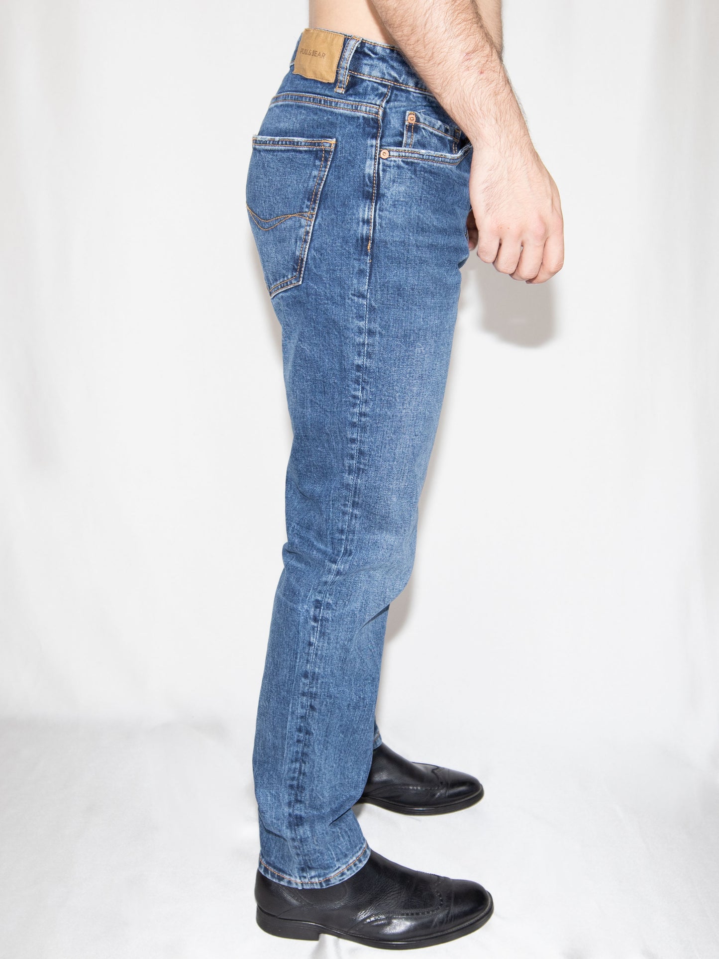 Blue Pull&Bear Straight Jeans-44 Brand New / Pull&Bear / 44