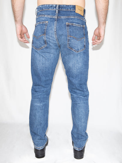 Blue Pull&Bear Straight Jeans-44 Brand New / Pull&Bear / 44