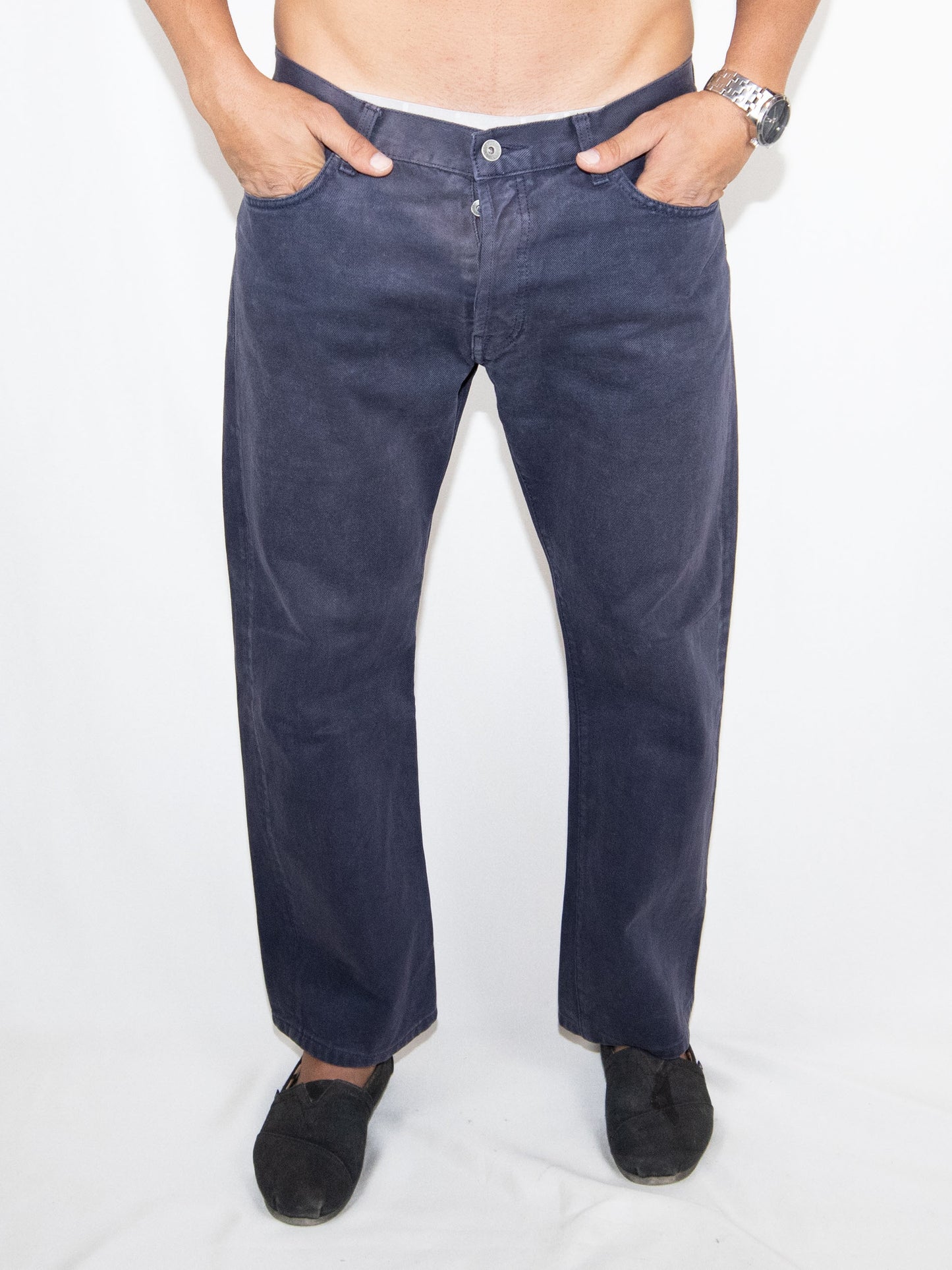 Navy Liberto Straight Jeans-38 Excellent / Liberto / 38