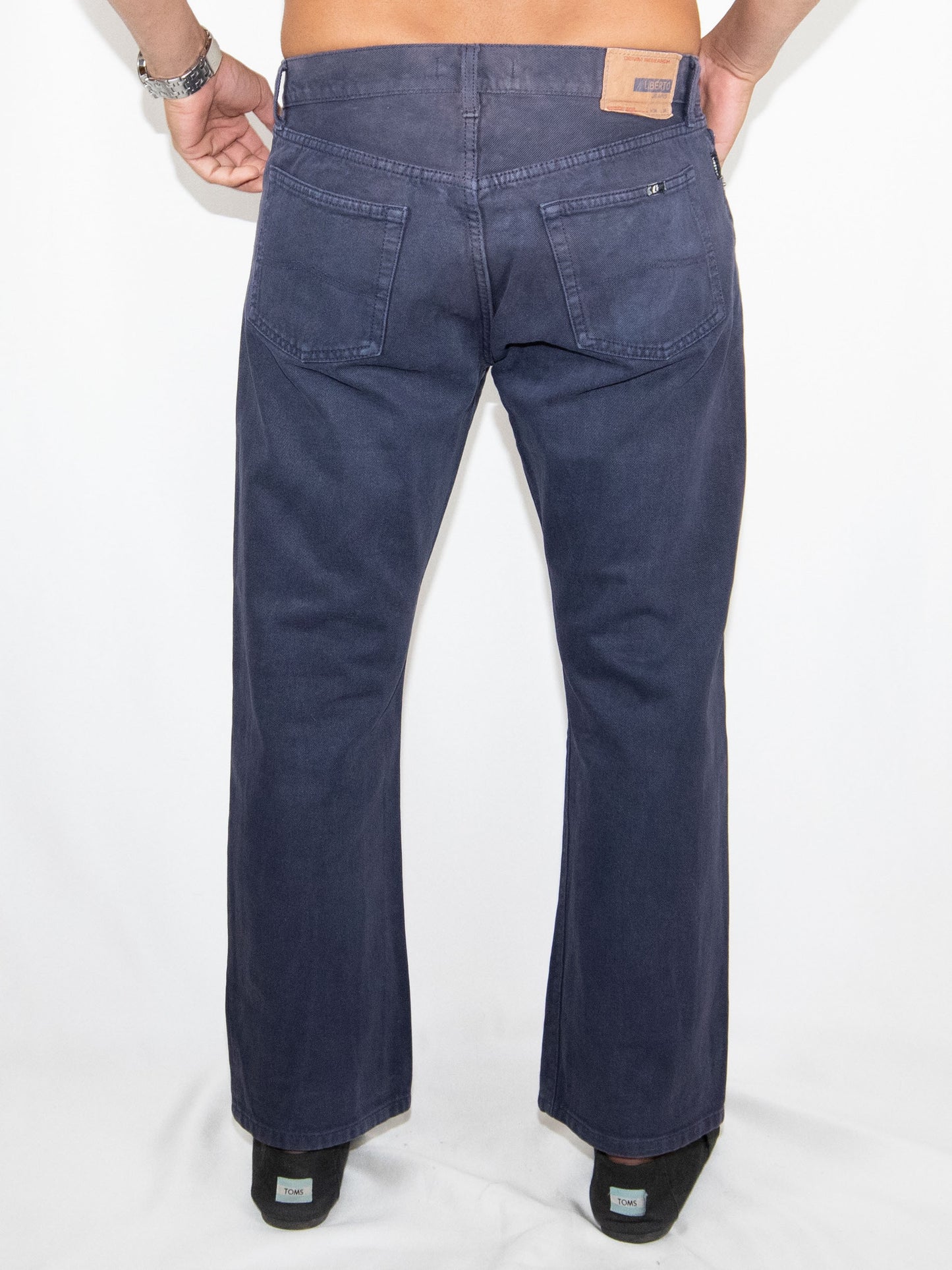 Navy Liberto Straight Jeans-38 Excellent / Liberto / 38