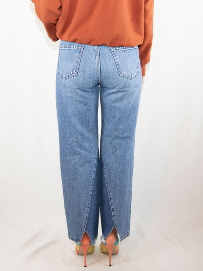 Blue Karol Straight Jeans-36