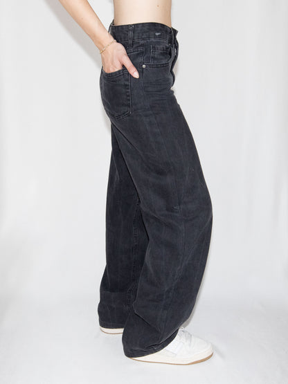 Gray - Wide Leg Jeans-32 Brand New / - / 32