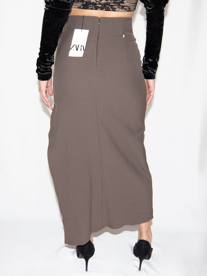 Brown Zara Maxi Skirt-Xs Good Condition / Zara / XS