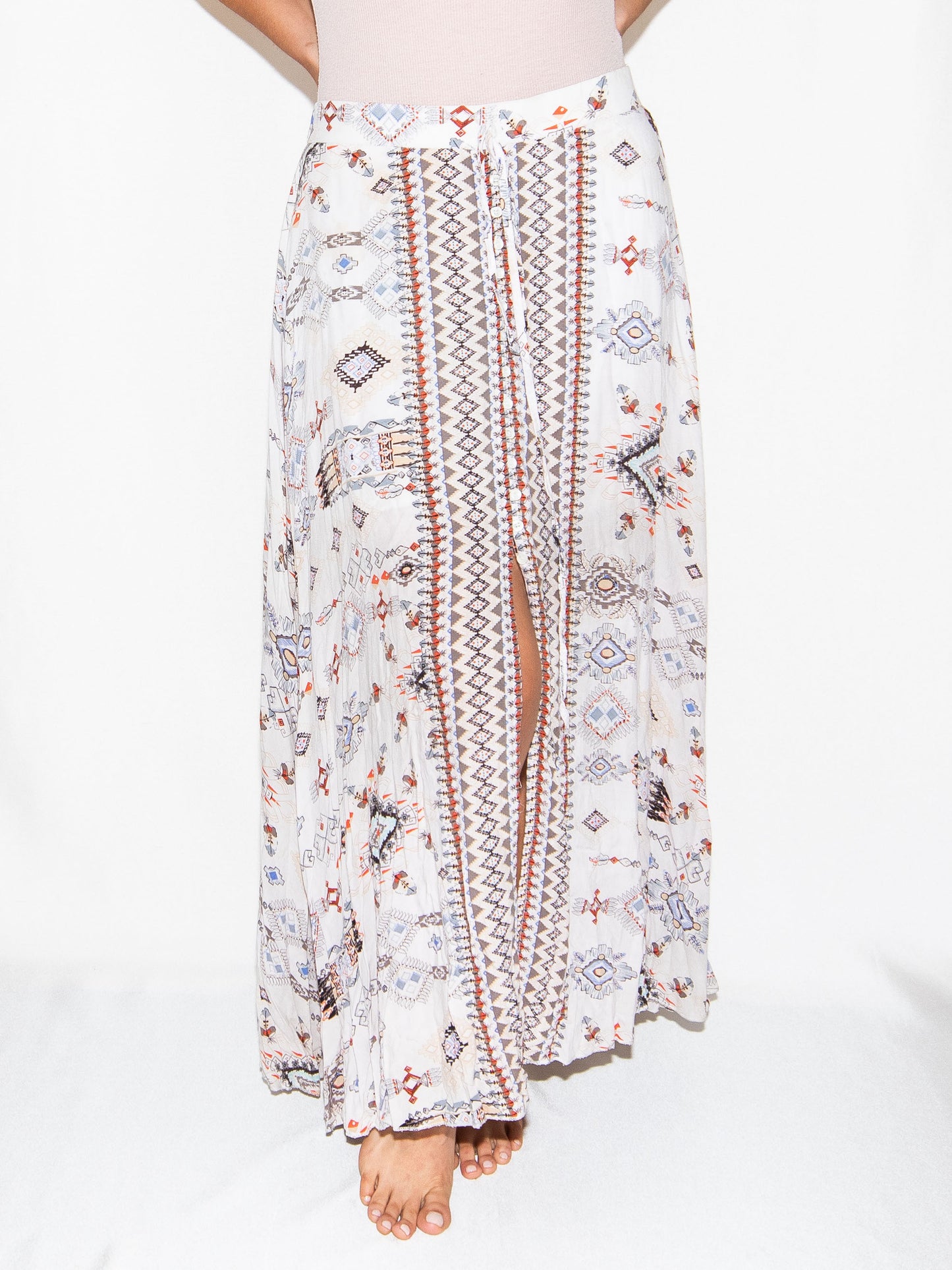 Beige Maxi Skirt-M Excellent / - / M