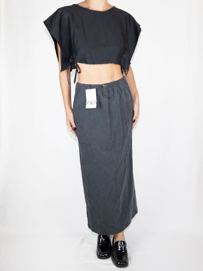 Gray Zara Maxi Skirt Brand New With A Tag / Zara / S