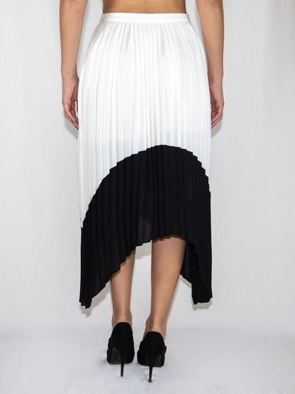 White Black Express Midi Skirt-2 Brand New / Express / 2