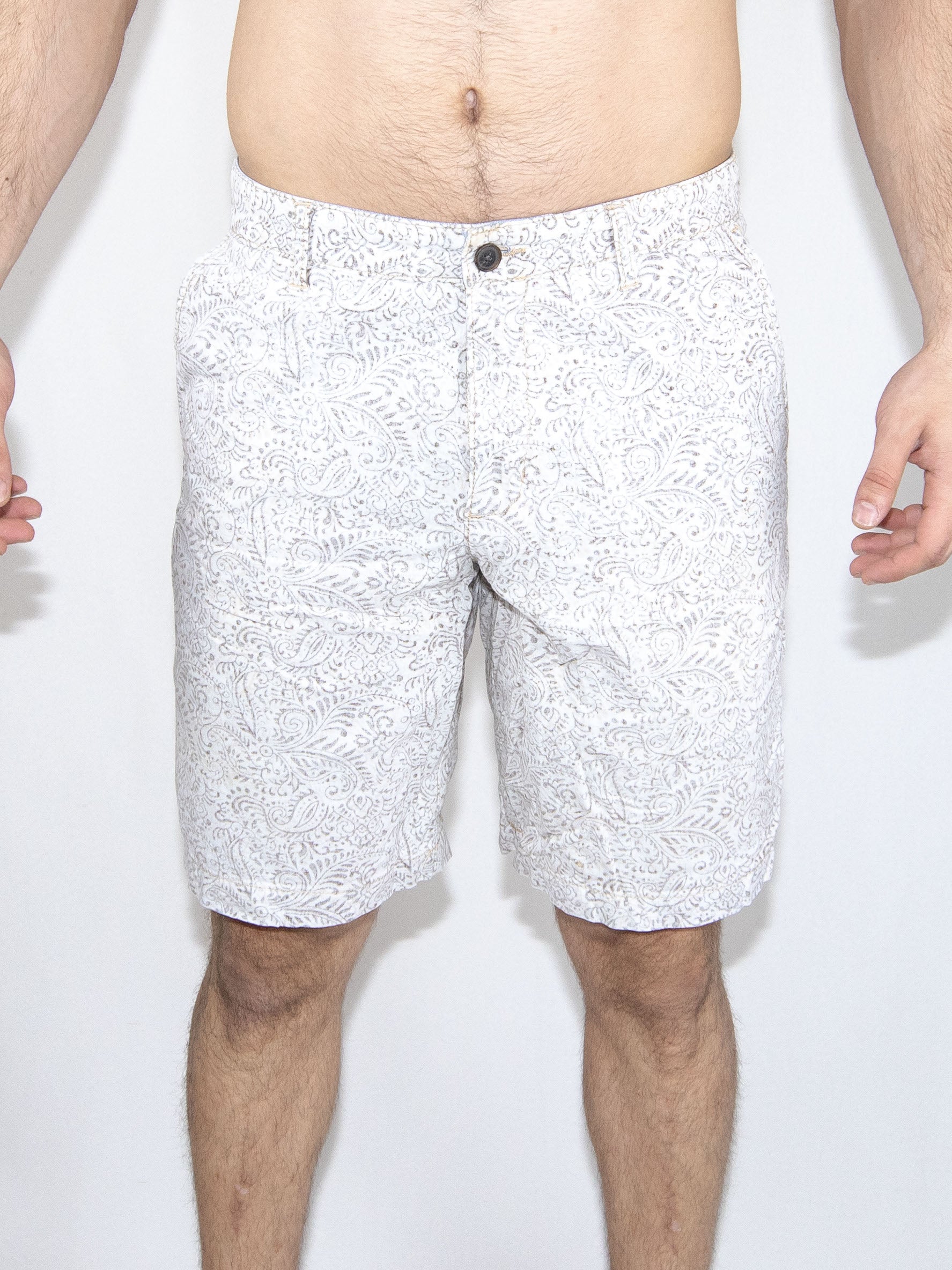 White Print Tasso Ella Shorts-32 Brand New / Tasso Ella / 32