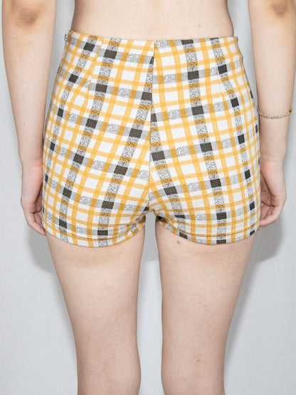 Yellow Square Bershka Shorts-32 Brand New / Bershka / 32