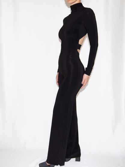 Black Feisty Maxi Jumpsuit-Xs Brand New / Feisty / XS