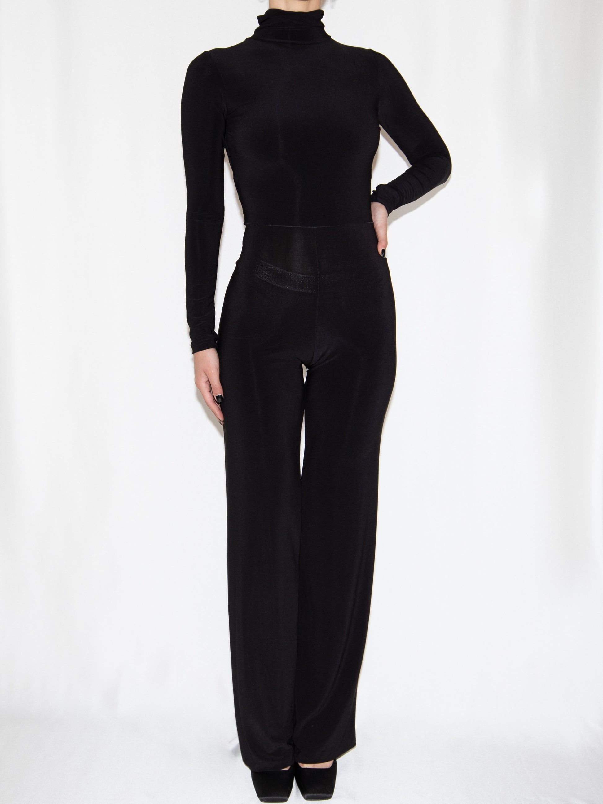 Black Feisty Maxi Jumpsuit-Xs Brand New / Feisty / XS