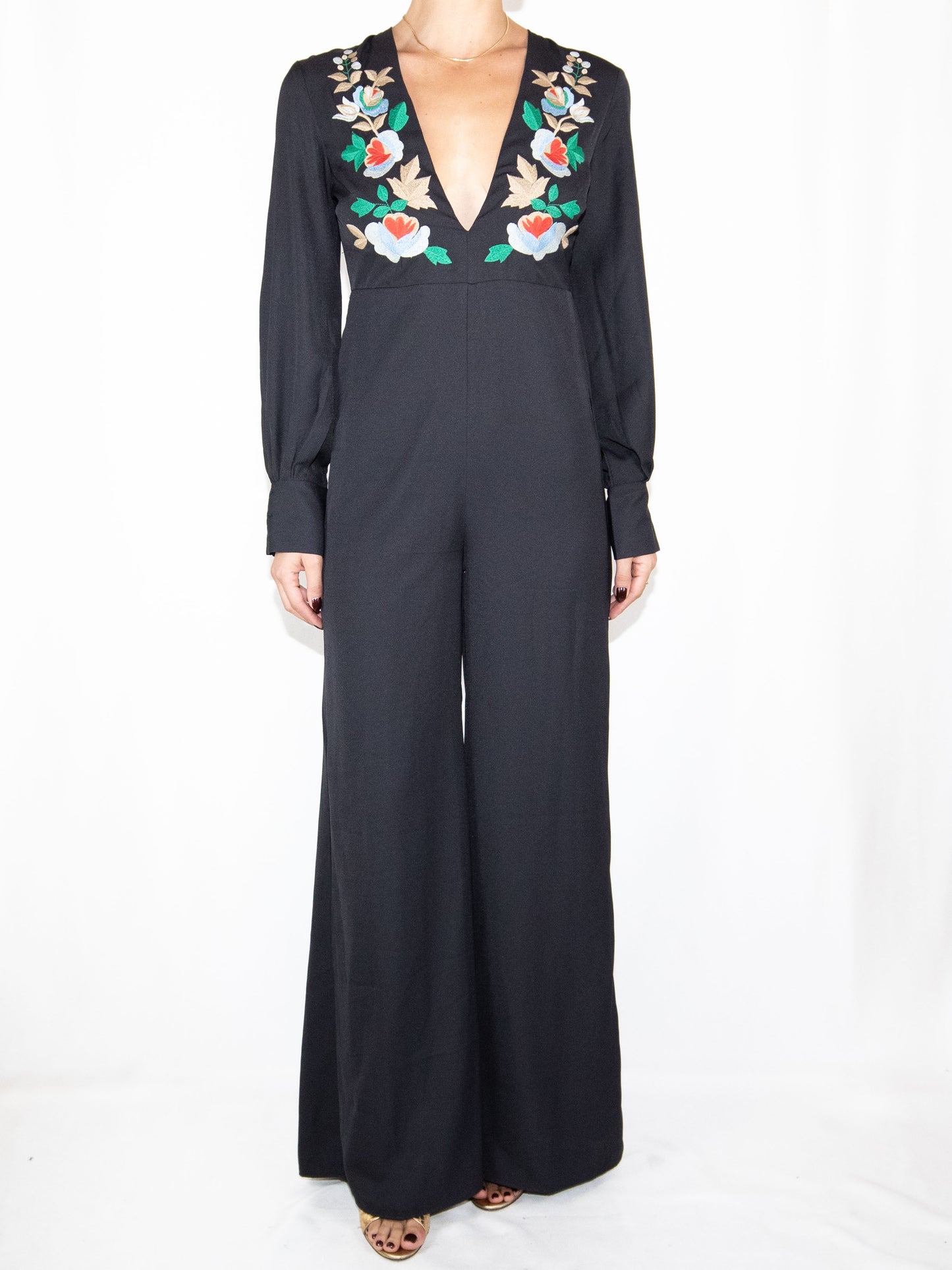 Black Glamorous Maxi Jumpsuit-M Brand New With A Tag / Glamorous / M