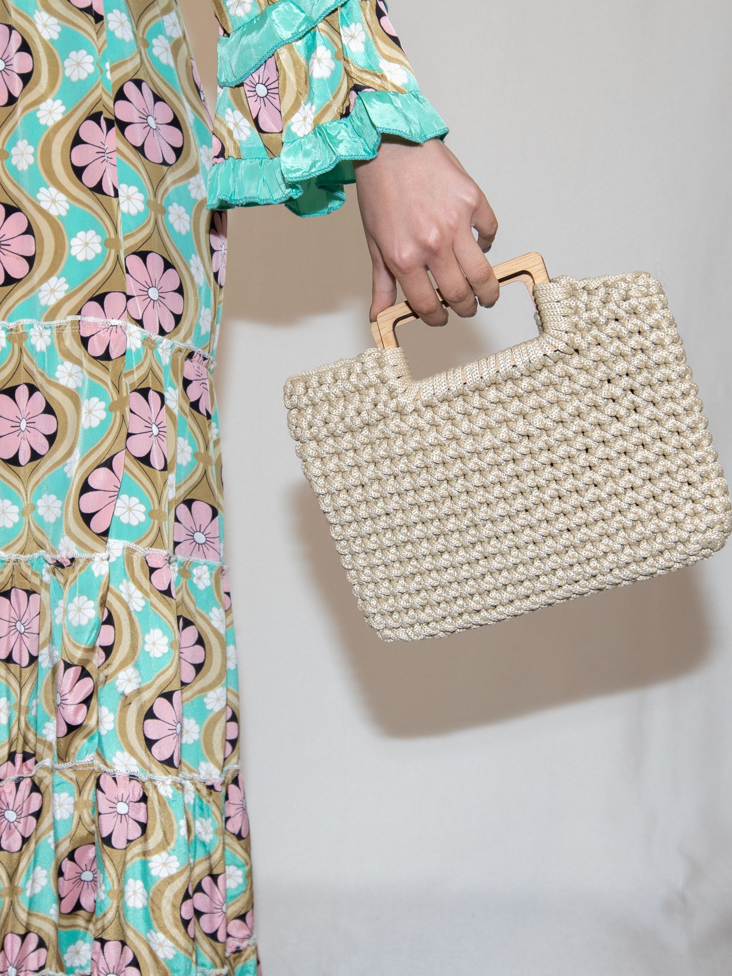 Beige Hand Bag- Brand New / - / -