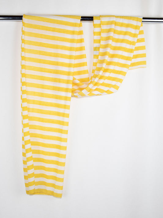 Yellow Striped Pull&Bear Scarf Brand New / Pull&Bear / -