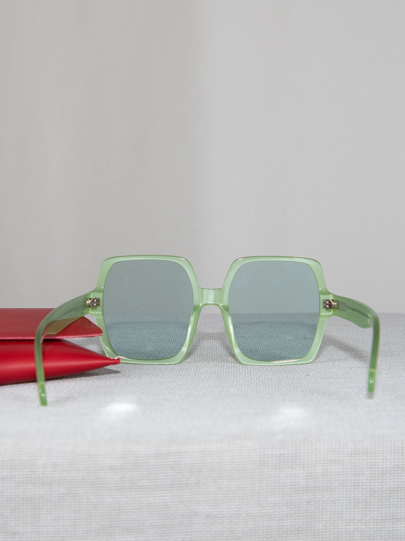 Green Karen Wazen Sunglasses- Brand New / Karen Wazen / -