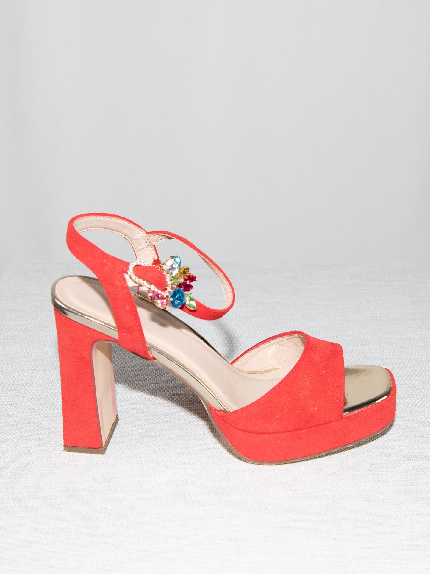 Red Menbur Heels Shoes-39 Brand New / Menbur / 39