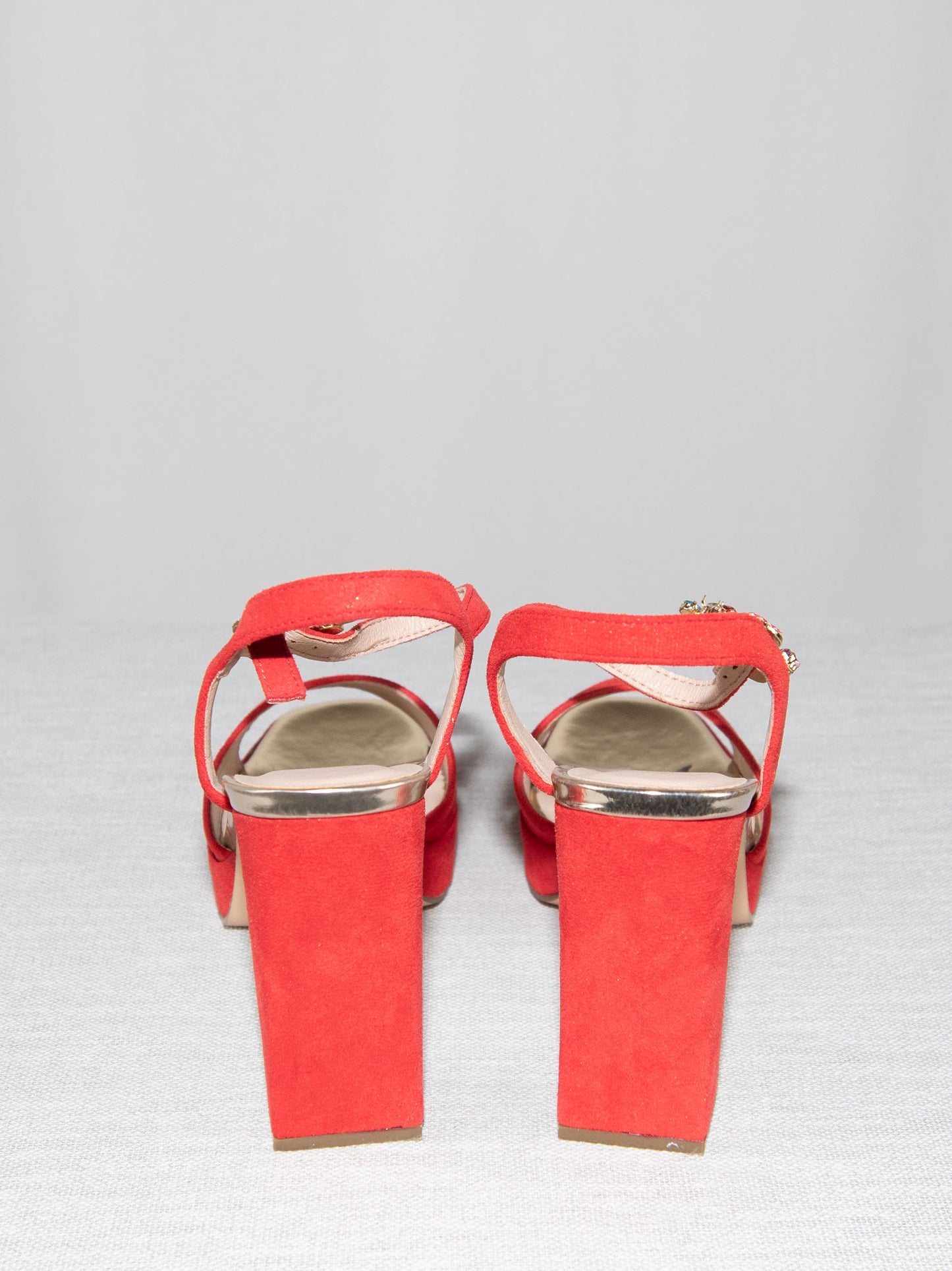 Red Menbur Heels Shoes-39 Brand New / Menbur / 39