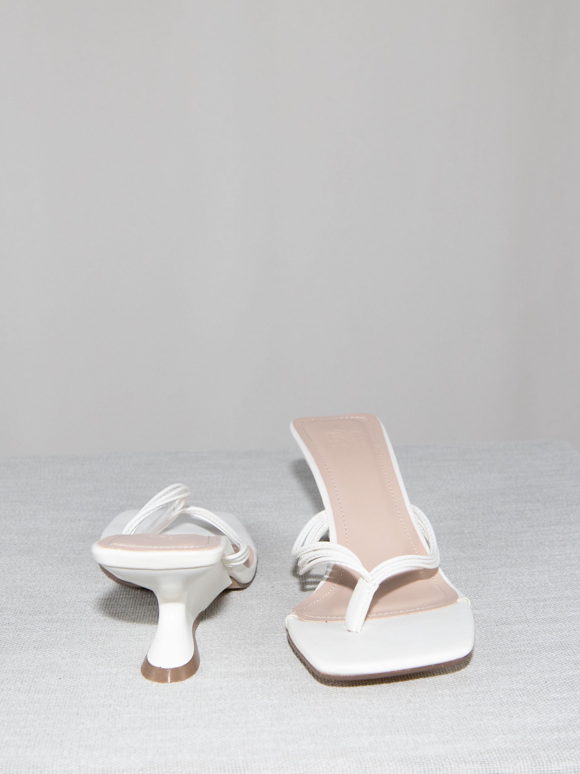 White Ritika Heels-40 Excellent / Ritika / 40