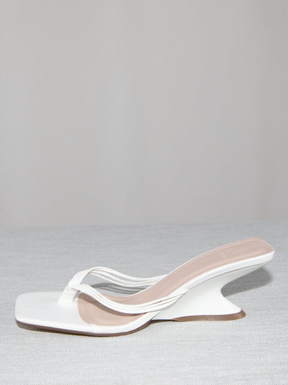 White Ritika Heels-40 Excellent / Ritika / 40