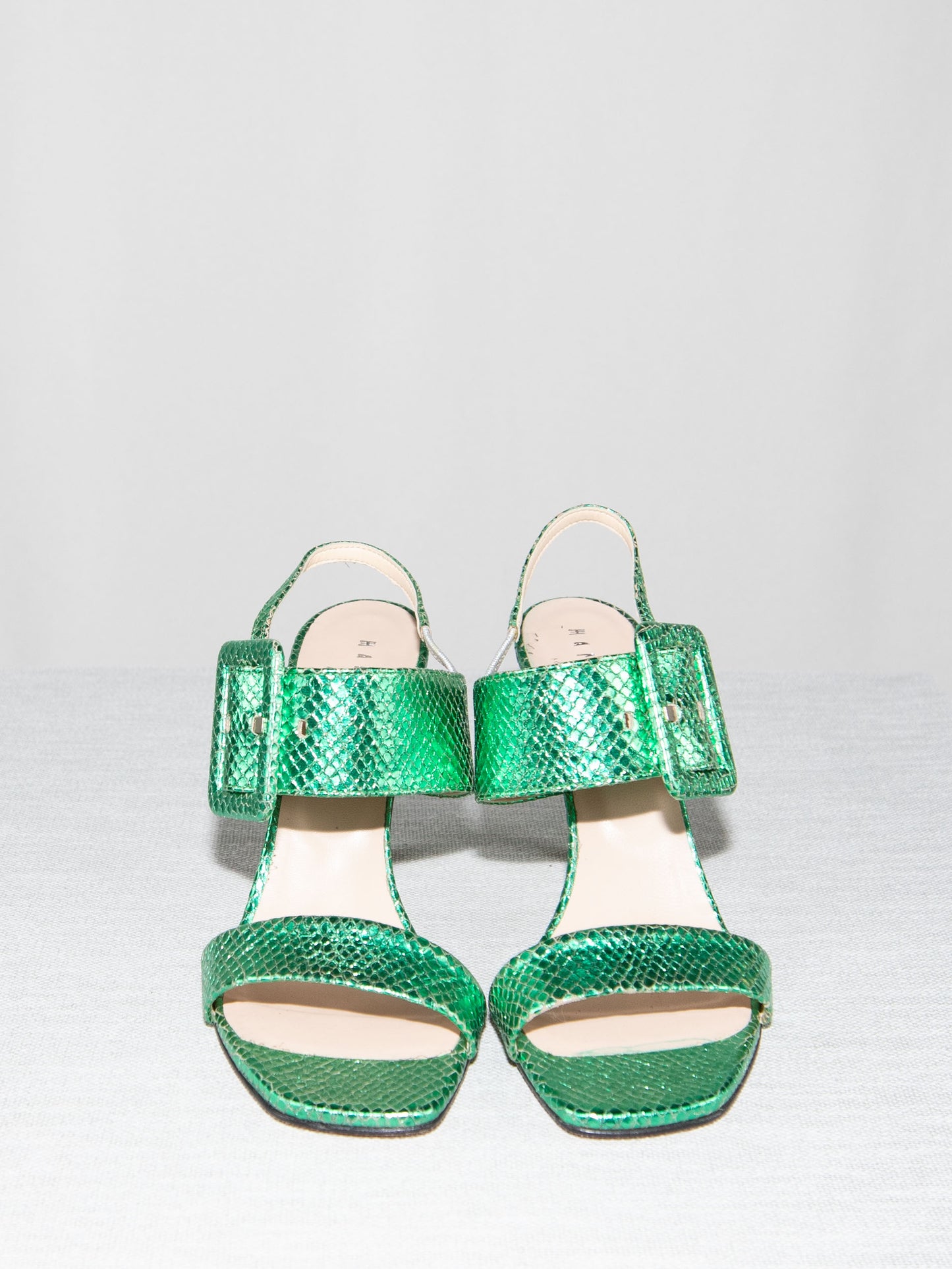 Green Maria Pino Heels-40 Good Condition / Maria Pino / 40