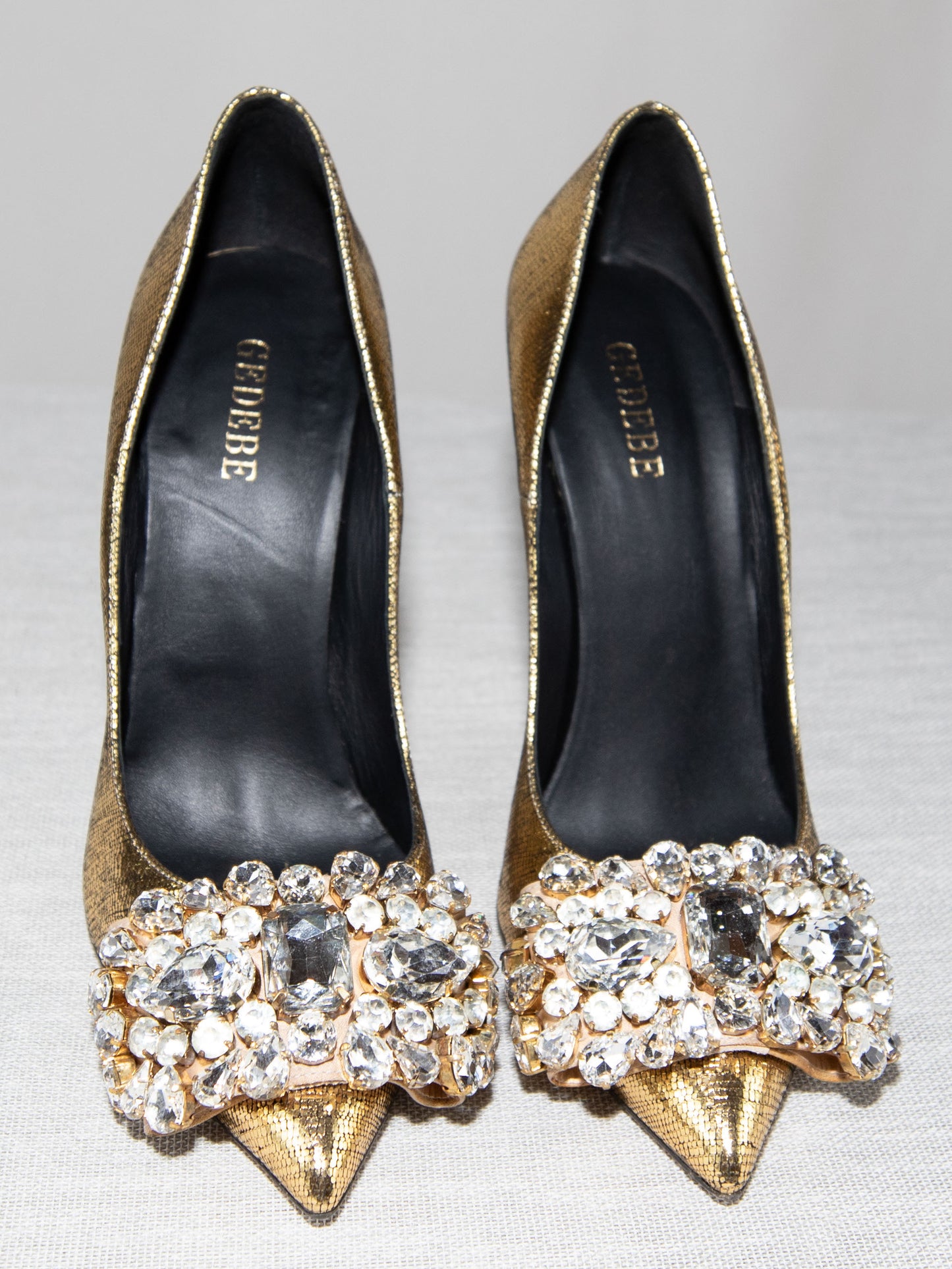 Gold Gedebe Heels-40 Excellent / Gedebe / 40