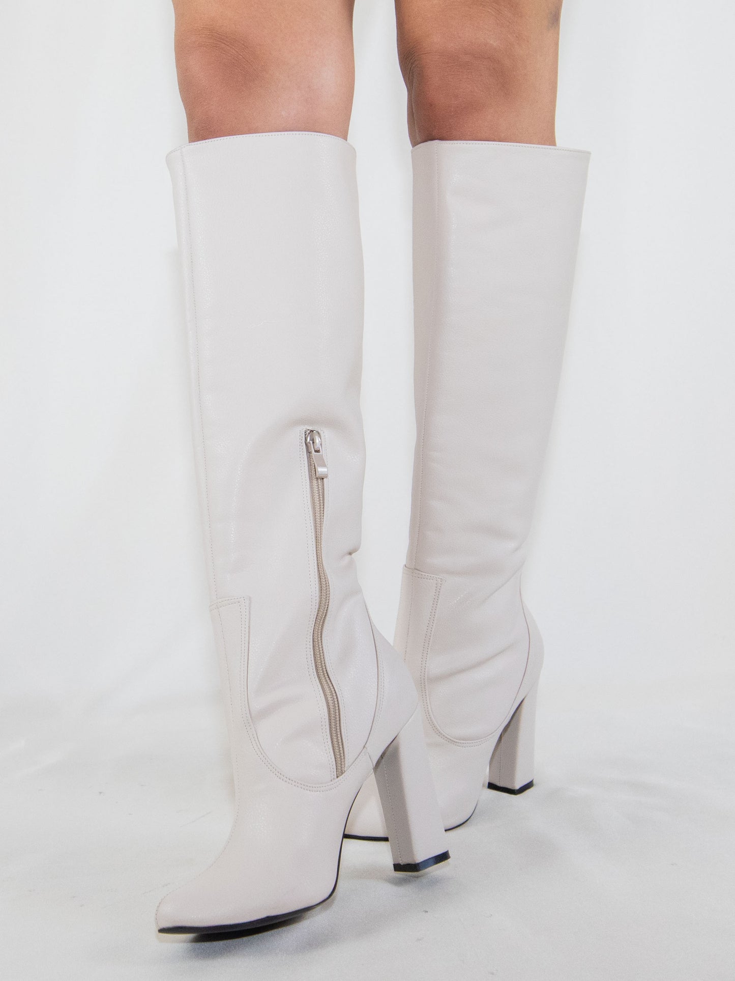 Ivory Lou Heeled Boots-40