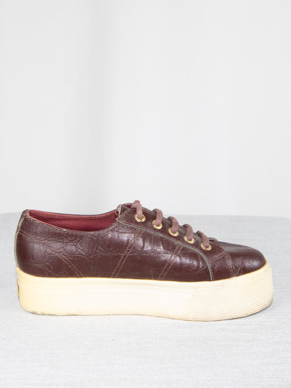 Brown Superga Sneakers-38 Good Condition / Superga / 38