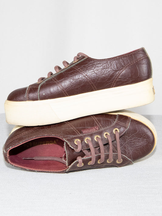 Brown Superga Sneakers-38 Good Condition / Superga / 38