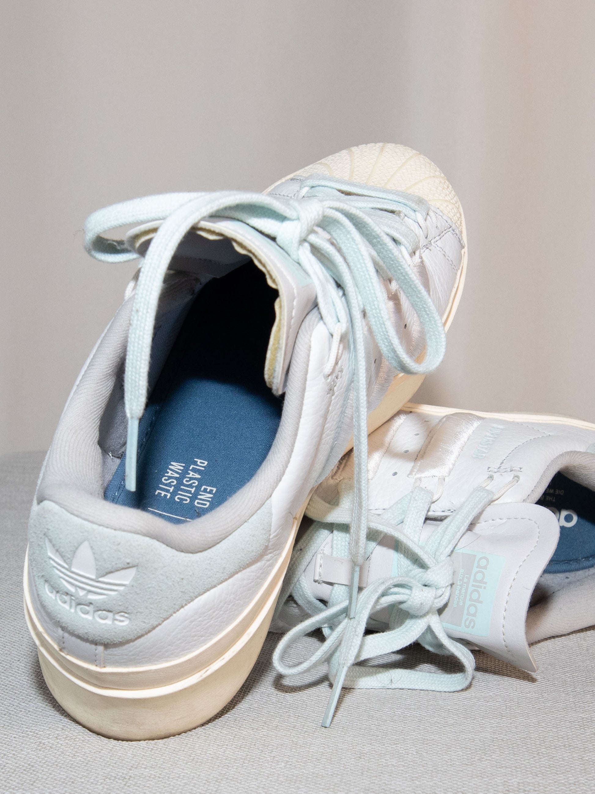 Light Blue Adidas Sneakers-39.5 Good Condition / Adidas / 39.5